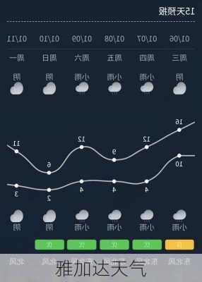 雅加达天气