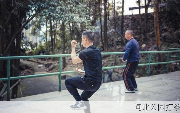 闸北公园打拳