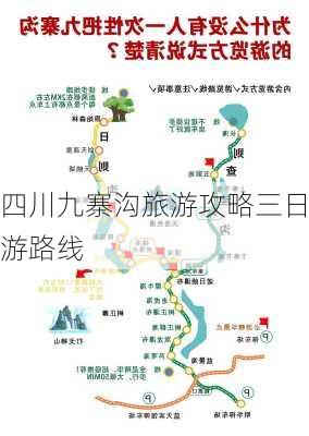 四川九寨沟旅游攻略三日游路线