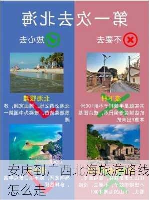 安庆到广西北海旅游路线怎么走