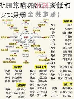 杭州旅游攻略五日游活动安排最新