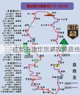 成都去康定旅游攻略路线