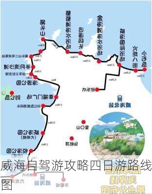 威海自驾游攻略四日游路线图