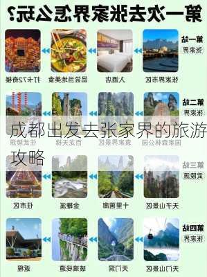 成都出发去张家界的旅游攻略