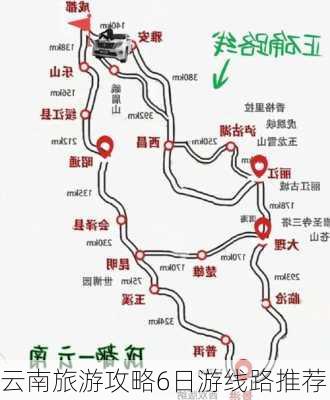 云南旅游攻略6日游线路推荐