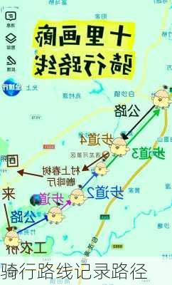 骑行路线记录路径