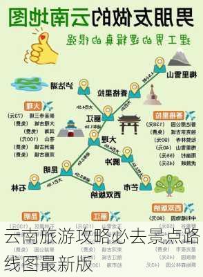 云南旅游攻略必去景点路线图最新版