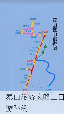 泰山旅游攻略二日游路线