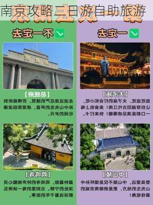 南京攻略二日游自助旅游