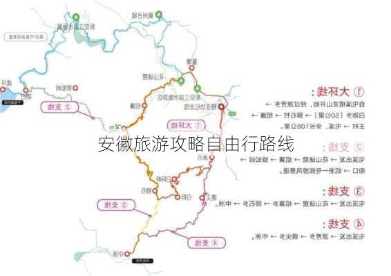 安徽旅游攻略自由行路线