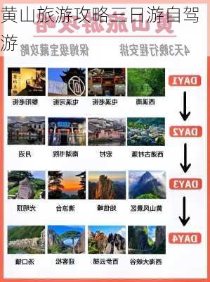 黄山旅游攻略三日游自驾游