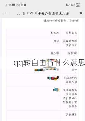 qq转自由行什么意思