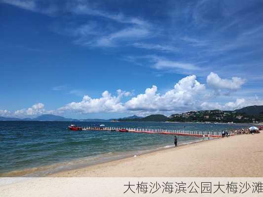 大梅沙海滨公园大梅沙滩