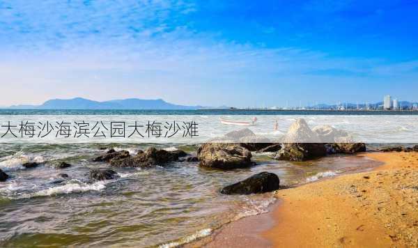 大梅沙海滨公园大梅沙滩