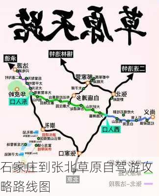 石家庄到张北草原自驾游攻略路线图