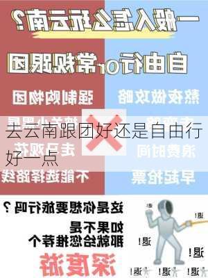 去云南跟团好还是自由行好一点