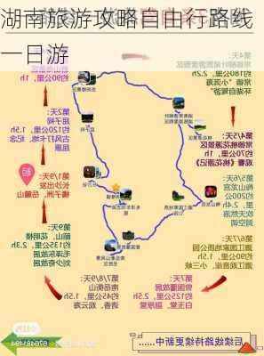 湖南旅游攻略自由行路线一日游