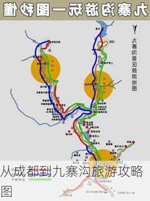 从成都到九寨沟旅游攻略图