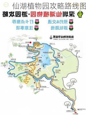 仙湖植物园攻略路线图